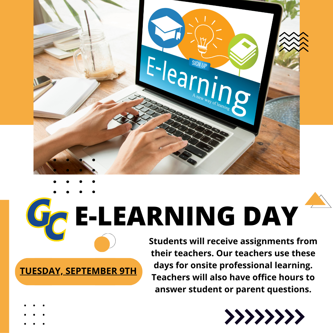 E-Learning Day = Tuesday, Sept. 9th - Greenfield-Central Community ...